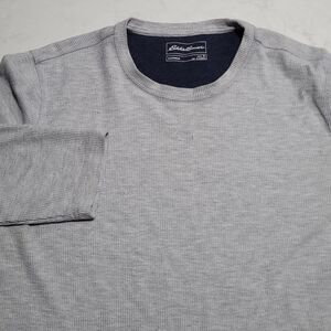 Eddie Bauer ARCTIC Expedition Thermal Base Layer Sleepwear Gray Men's XL NWOT